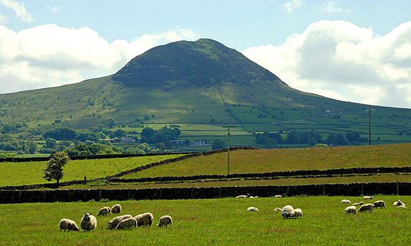 Slemish, en Irlanda, donde Patricius supuestamente sirvió como esclavo. Foto: Wikipedia